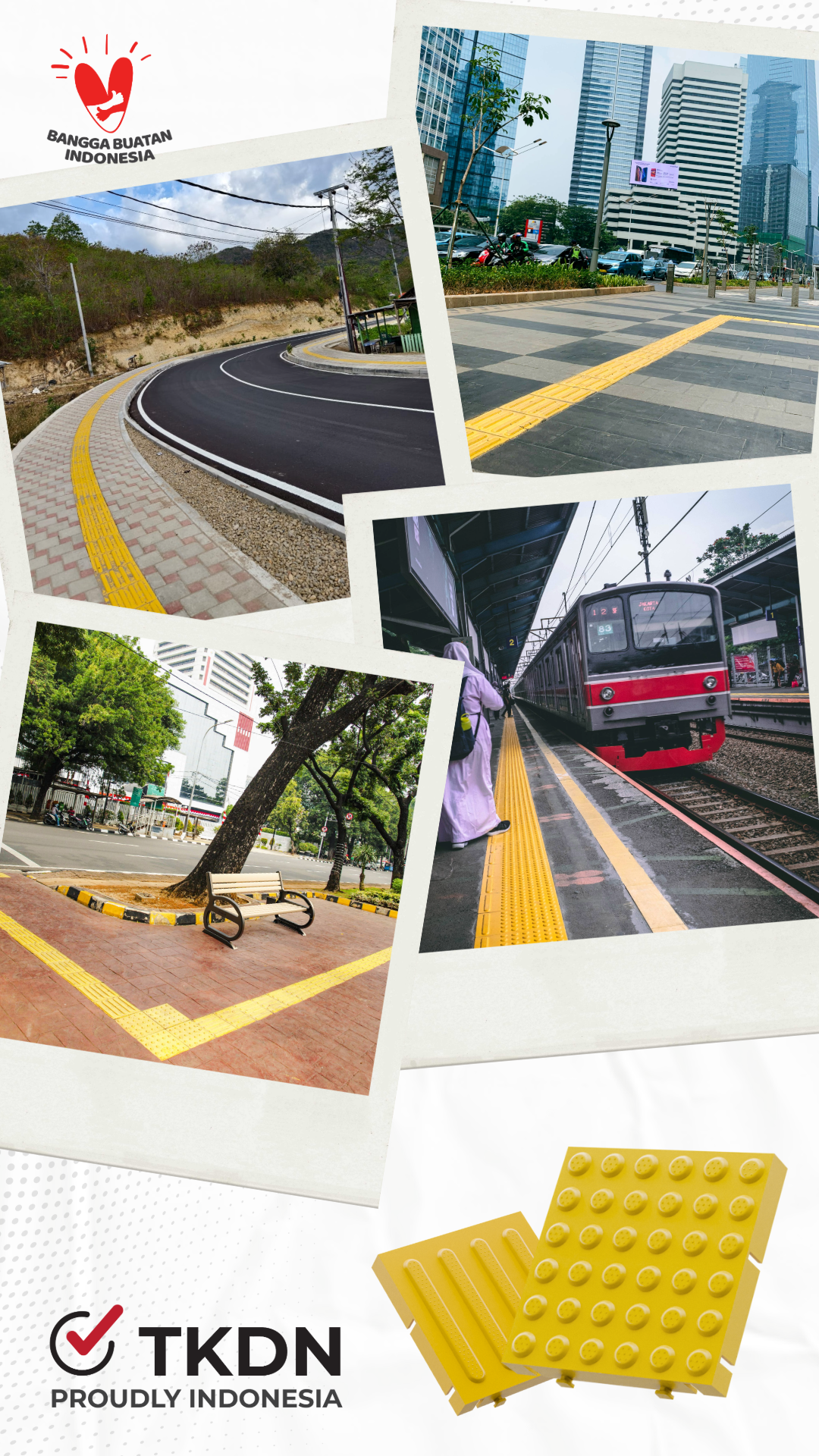 Tactile Paving dan Ubin Pengarah Standar Fasilitas Publik